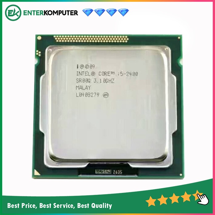 Intel Core i5-2400 3.1 GHz - แคช 6MB [Tray]