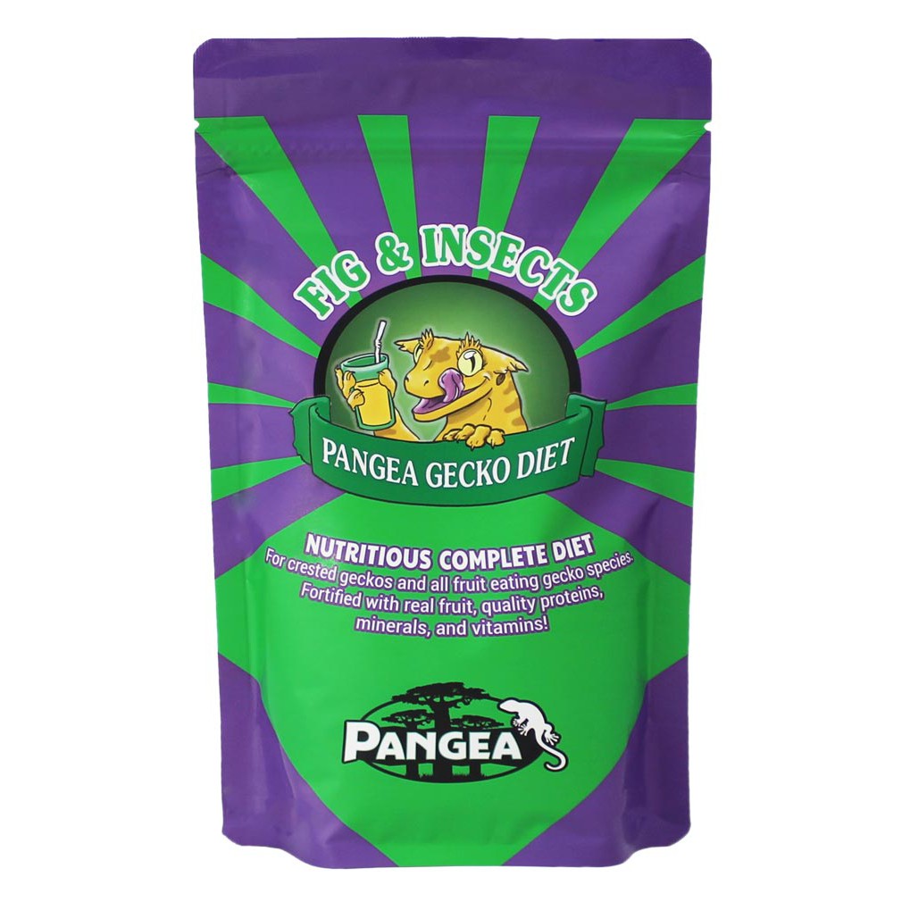 Pangea reptile Gecko Diet Fig & Insects / อาหารผงสำเร็จรูปสำหรับตุ๊กแก Pangea สูตร Fig & Insects