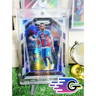 การ์ดนักฟุตบอล  Panini Prizm Premier League  jordan ayew  Silver Pulsar  (แถม Topload+teambag)