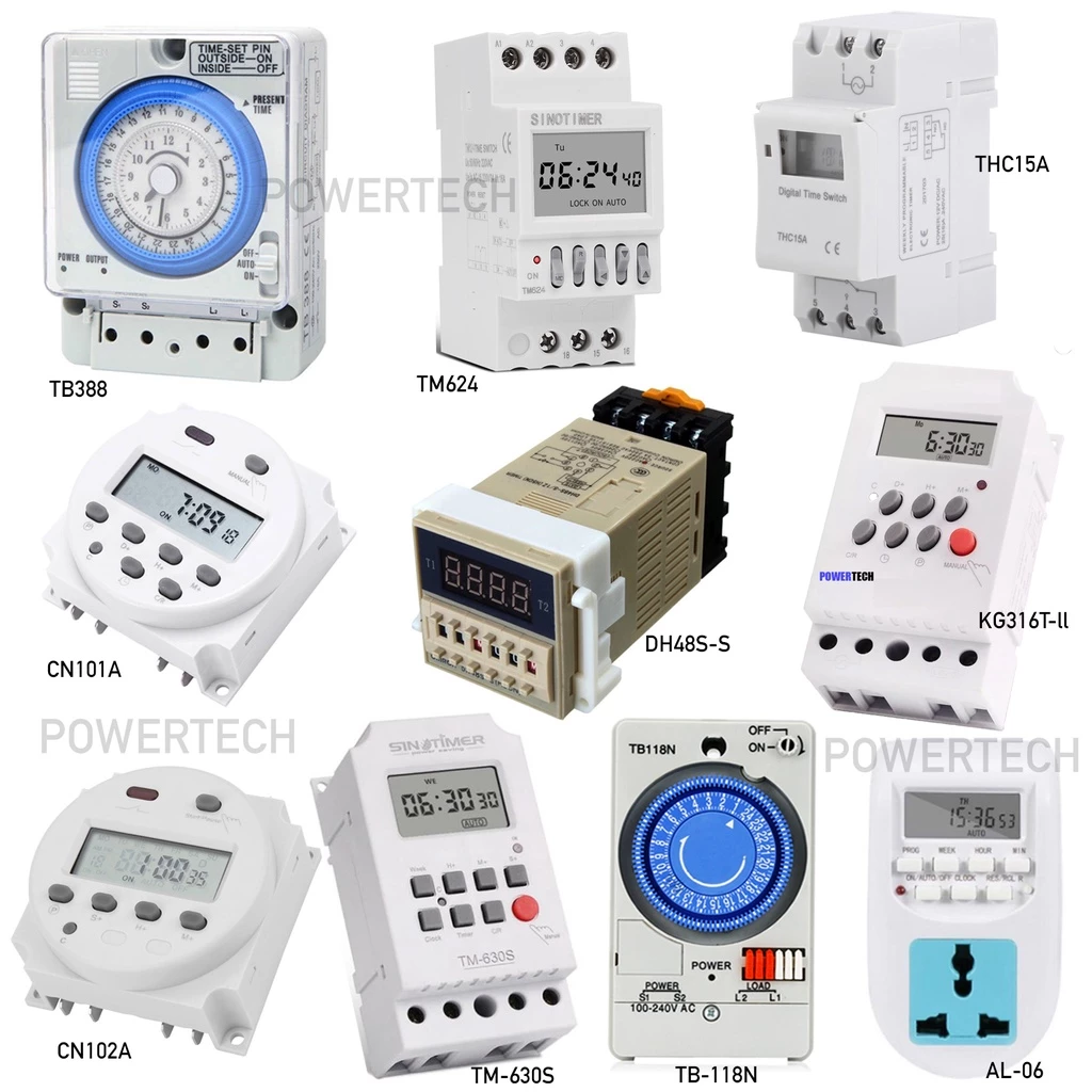 Timer Switch Automatic Digital ทามเมอร์ ไทม์เมอร์