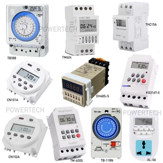 ไทม์เมอร์ Timer Switch นาฬิกาตั้งเวลา ไทม์เมอร์ดิจิทัล Kg316T -ll Tb388 TM624 Thc15A CN101A Cn102A Dh48S-S TM630S TB118N