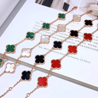 Vancleef &amp; Arpels สร้อยข้อมือกําไลข้อมือ Vca ประดับเพชรพลอยเทียมสําหรับผู้หญิง