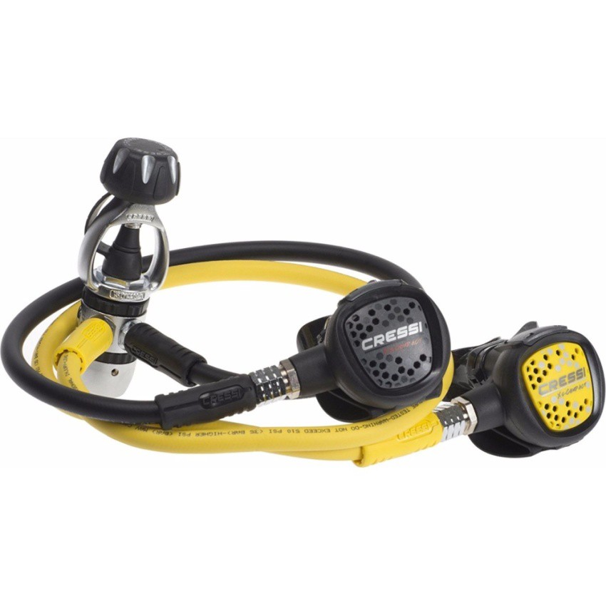 CRESSI AC2 COMPACT PLUS OCTOPUS XS INT DIVING REGULATOR-ชุดอุปกรณ์ช่วยหายใจใต้น้ำ อุปกรณ์ดำน้ำ