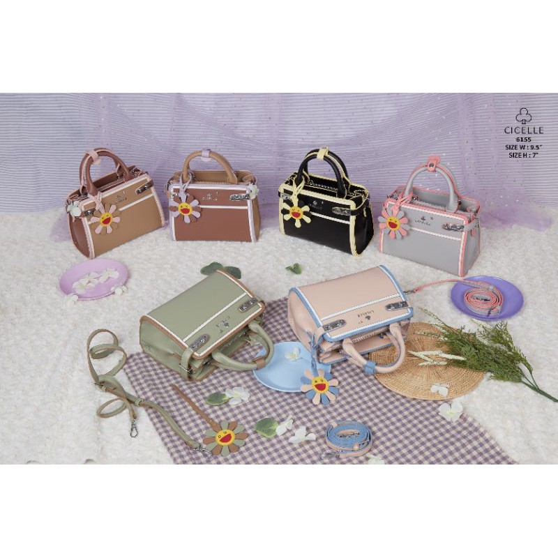 กระเป๋าตังค์แบรนด์CLCELLE(ซีเซล)#6155