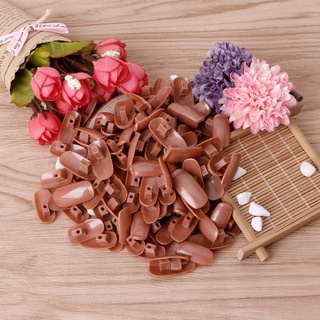 Siy เล็บปลอมสํารองเปลี่ยนสําหรับฝึกทาเล็บ 100 ชิ้น
