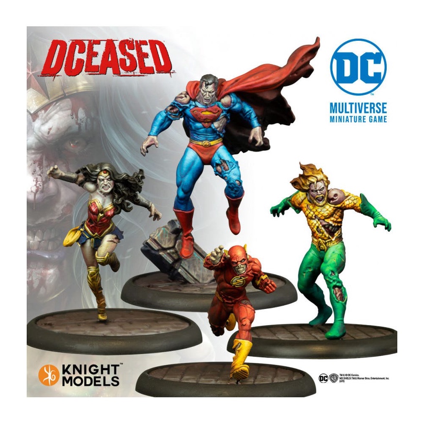 🔥มีของพร้อมส่ง🔥 Knight Models DC Universe Justice League DCeased KM-DCEASED001 Scale 1/48 Resin ต้อง