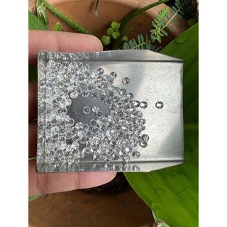 เพชรรัสเซียสีขาวรูปกลม 3.00 มิล (100 เม็ด) | CZ American Diamond White 3.00 MM (100 pcs)