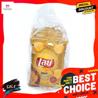 เลย์ร็อค หมึกย่างฮอตชิลลี่ 42 ก.X6 LAYS ROCK HOT CHILI SQUID 42 G.X6