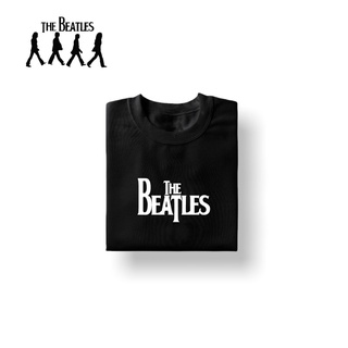 เสื้อยืด ผ้าฝ้าย พิมพ์ลาย The Beatles Music Combed 30s สําหรับผู้ชาย และผู้หญิง