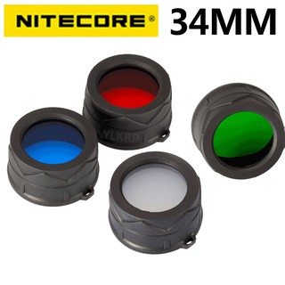 ตัวกรอง Nitecore Filter 34 มม . สําหรับไฟฉายเส้นผ่าศูนย์กลาง 34 มม .34MM