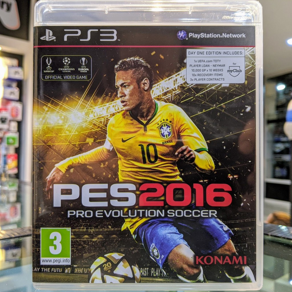 (ภาษาอังกฤษ) มือ2 PES 2016 เกมPS3 แผ่นPS3 มือสอง (เล่น2คนได้ Winning Eleven 2016 Pro Evolution Soccer เกมฟุตบอล)