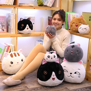 AIXINI ตุ๊กตาแมวน่ารักของเล่นตุ๊กตาเศษผ้าตุ๊กตาตุ๊กตาสาวนอนหมอนเกาหลีสุดน่ารักตลกขี้เกียจ