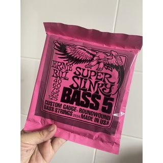 สายเบส ERNIE BALL ครบชุด 5เส้น  เบอร์ 40-125