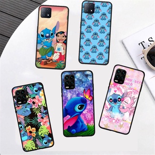 Fl63 เคสโทรศัพท์มือถือแบบนิ่ม ลายการ์ตูน Lilo Stitch สําหรับ Samsung Galaxy S22 Ultra Plus A03 A33 A53 A73 Core