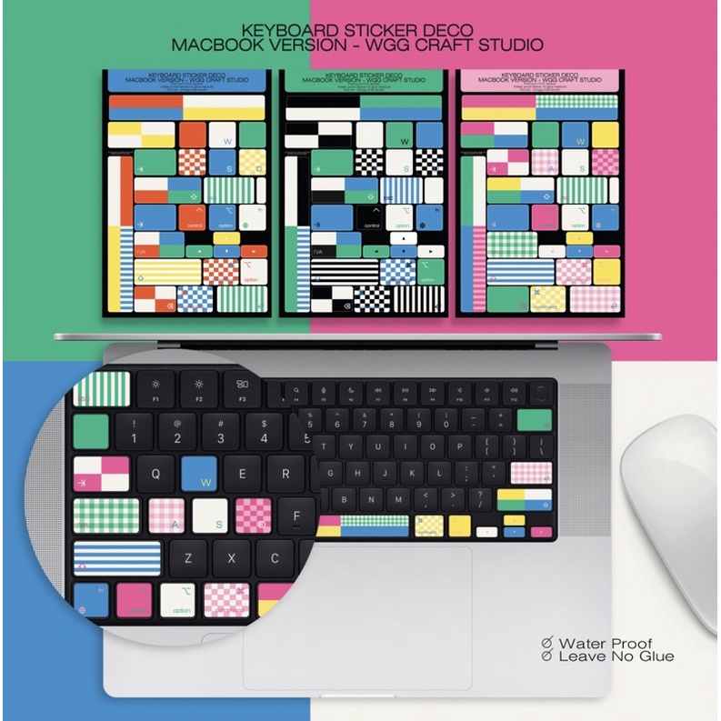 WGG CRAFT STUDIO | MACBOOK KEYBOARD STICKER