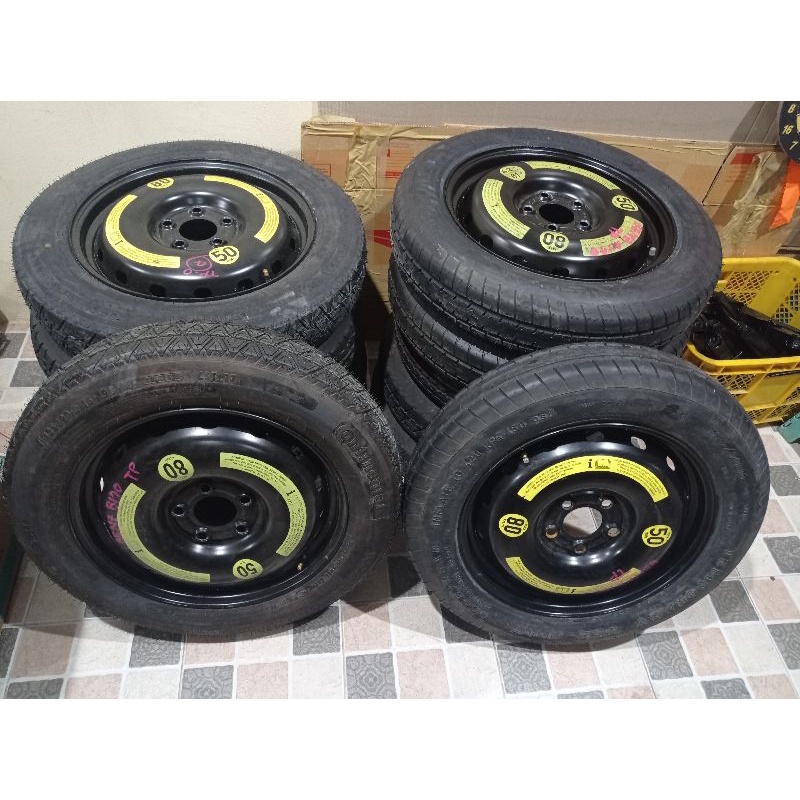 ล้ออะไหล่ Benz Audi MG 5/112/16