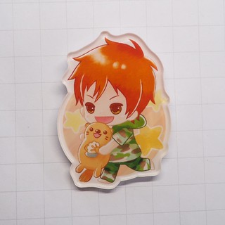 เข็มกลัดอะคริลิก Free! Eternal Summer Kuji Prize Acrylic Pin Badge - Momotaro Mikoshiba secret separately