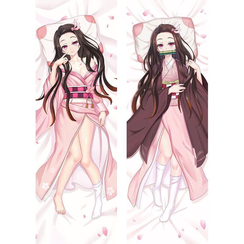 Animation Art Characters Japanese Anime Demon Slayer Kimetsu No Yaiba Shinobu Dakimakura Anime Body Pillow Cover Case 59
