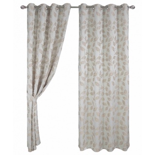 GhouseOnline Davinci  ผ้าม่านหน้าต่าง  ขนาด 150x160ซม.  Lysebrun สีน้ำตาลอ่อน