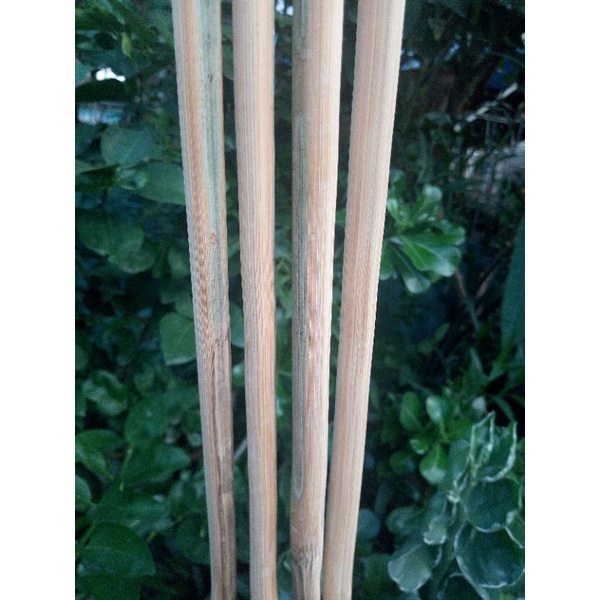ไม้ไผ่เหลากลม ยาว80cm.