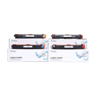 จัดส่งฟรี!! Fast Tone หมึกเทียบเท่า Brother TN-263/ 267 BKCMY ชุด 4 สี For Printer Brother HL-L3210DCN/ HL-L3230CDN