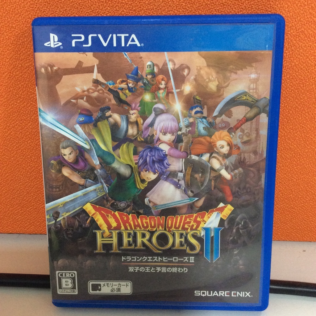 ตลับแท้ [PS Vita] Dragon Quest Heroes II: Futago no Ou to Yogen no Owari (VLJM-35351)