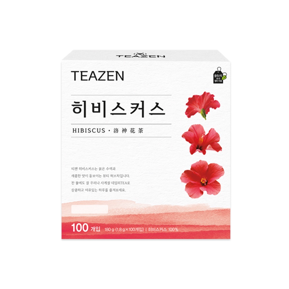 TEAZEN Hibiscus Tea 100T / for Diet / Caffeine free