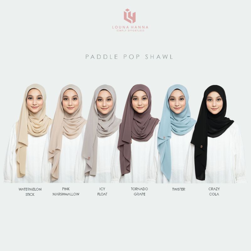 ผ้าคลุมไหล่ Paddle Pop ใหม่