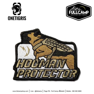 Onetigris HOOMAN PROTECTOR Patch อาร์มติดชุด อาร์มติดเครื่องแบบ อาร์มตีนตุ๊กแก