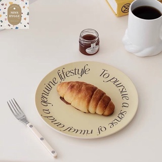 [preorder]จานครัวซองสุดคิ้ว croissant&amp;shrooms🥐//miss.hygge