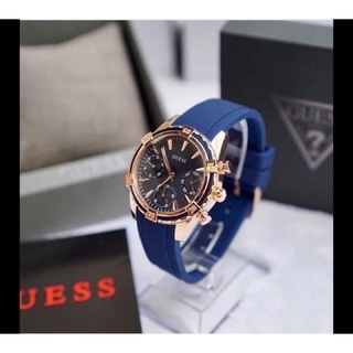 รวมรุ่นฮิต เกรส สายยาง ซิลิโคลน สีน้ำเงิน Guess watch