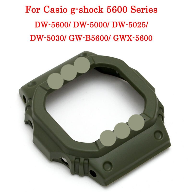 กรอบนาฬิกาข้อมือเรซิ่น สําหรับ Casio G-shock DW5600 DW5000 DW5030 GWX5600