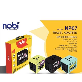 NOBI Universal Travel Adapter NP07