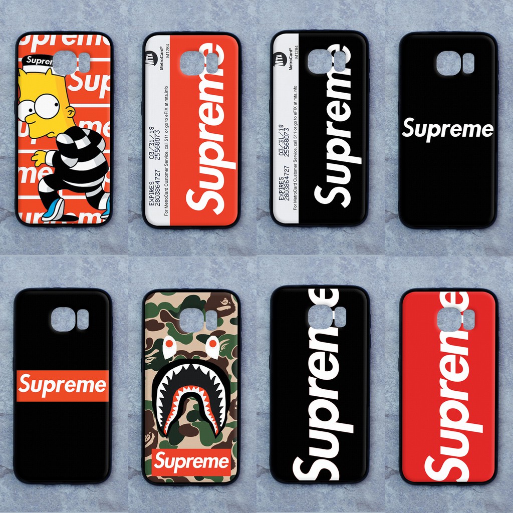 เคส Samsung S6 ลายสุพรีม ขอบนิ่มหลังแข็ง เคสมือถือ เคสโทรศัพท์ Case
