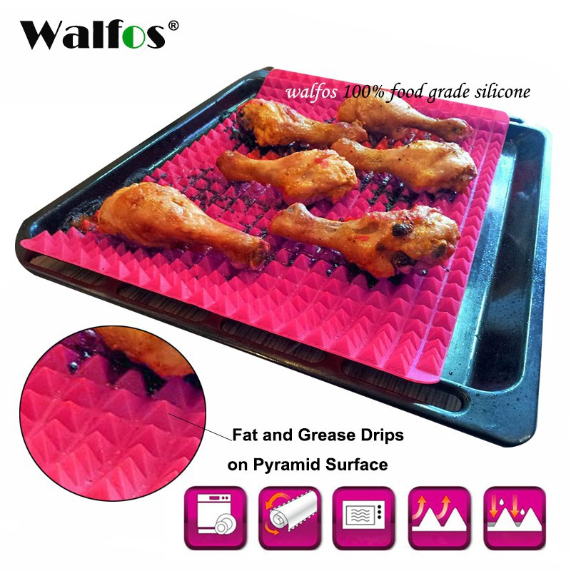 WALFOS แผ่นซิลิโคนสำหรับอบอาหารและเบเกอรี่