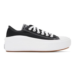 CONVERSE CHUCK TAYLOR ALL STAR MOVE OX BLACK รองเท้าผ้าใบสีดำ รองเท้าผ้าใบพื้นหนา