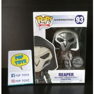 FUNKO POP Overwatch White Reaper 93 Blizzard Exclusive โอเวอร์วอช รีปเปอร์ ชุดขาว ของแท้ งานเก่าหายากแถมกล่องใส พร้อมส่ง