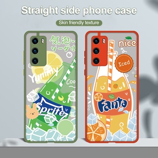 เคสโทรศัพท์มือถือ ลายการ์ตูน Fanta Sparkling Water Orange Lemon Ice สําหรับ Vivo Y20 Y12 Y12S Y11 V20 Y91C Y51 Y30 Y20S Y15 U10 V9 U3 S1 Pro SE S7 IQOO NEO LITE