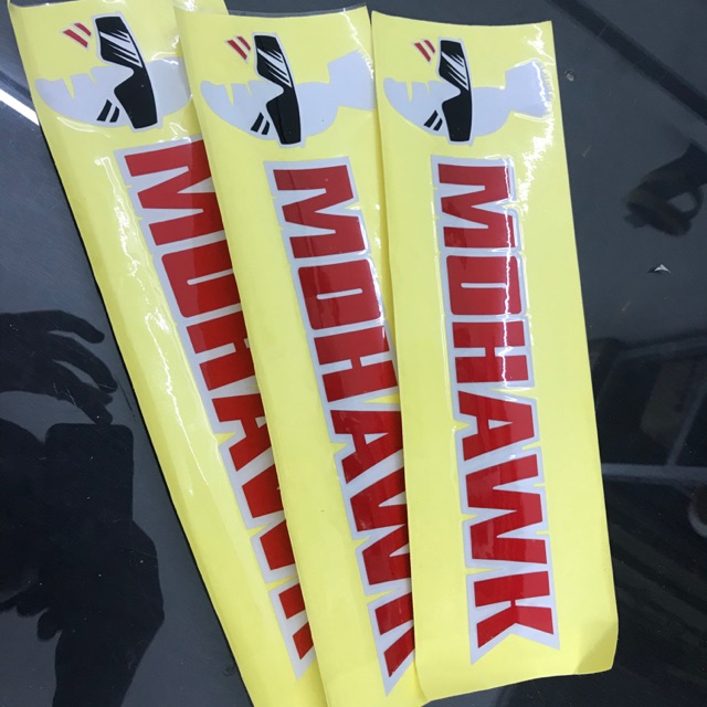 Mohawk สติ๊กเกอร์สําหรับ windscreen หรือ windscreen หลัง