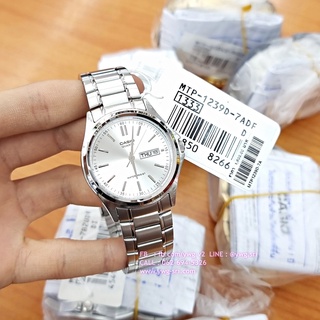 CASIO รุ่น MTP-1239D-7A นาฬิกาข้อมือ กันน้ำ ดีไซน์สวย มีสไตล์ ทนทาน ใช้งานได้นาน สินค้าคุณภาพ