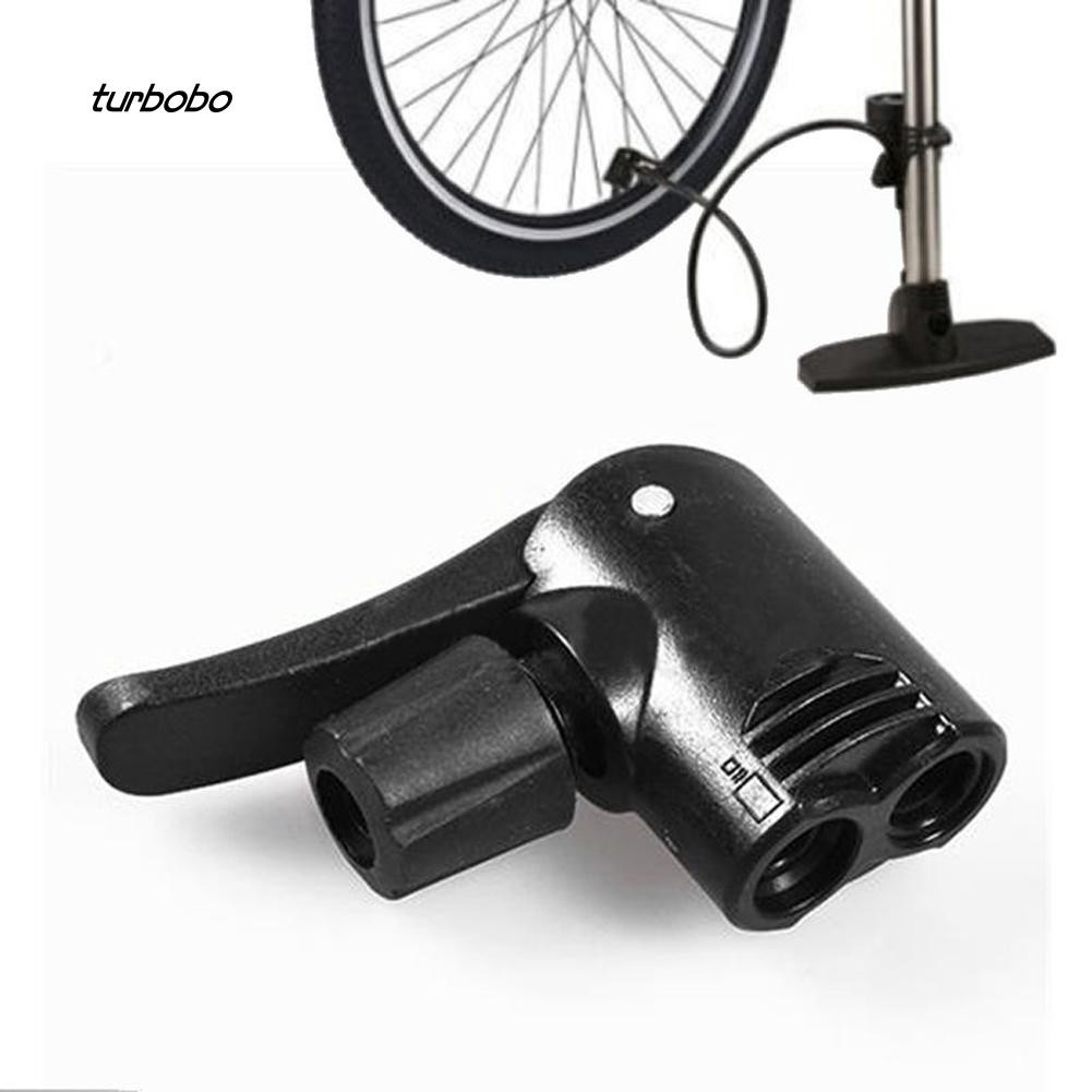 [turbobo] Bicycle Bike Cycle Tyre Tube 3 in 1 Replacement Dual Head Air Pump Adapter Valve