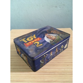 💋กล่องเหล็ก Disney Toy story กล่องเหล็กเปล่าสะสม vintage