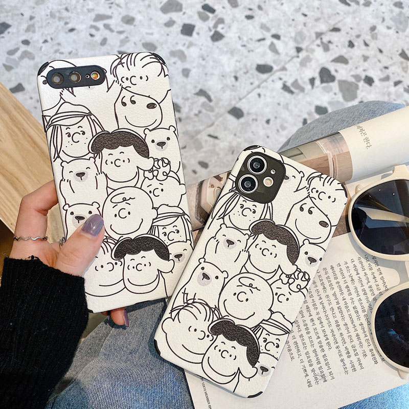 GXR Iphone 12 Pro Max 11pro Max X XS XR XS max 6 6S 7 8plus SE 2020 Loverly Charlie Anti-fall Soft Case Cover #6