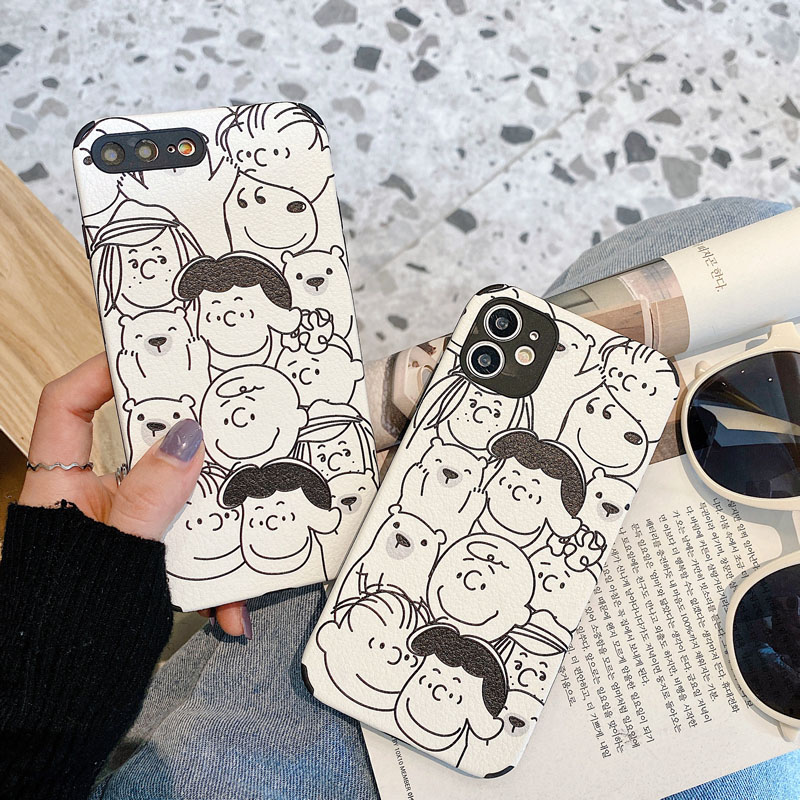 GXR Iphone 12 Pro Max 11pro Max X XS XR XS max 6 6S 7 8plus SE 2020 Loverly Charlie Anti-fall Soft Case Cover #8