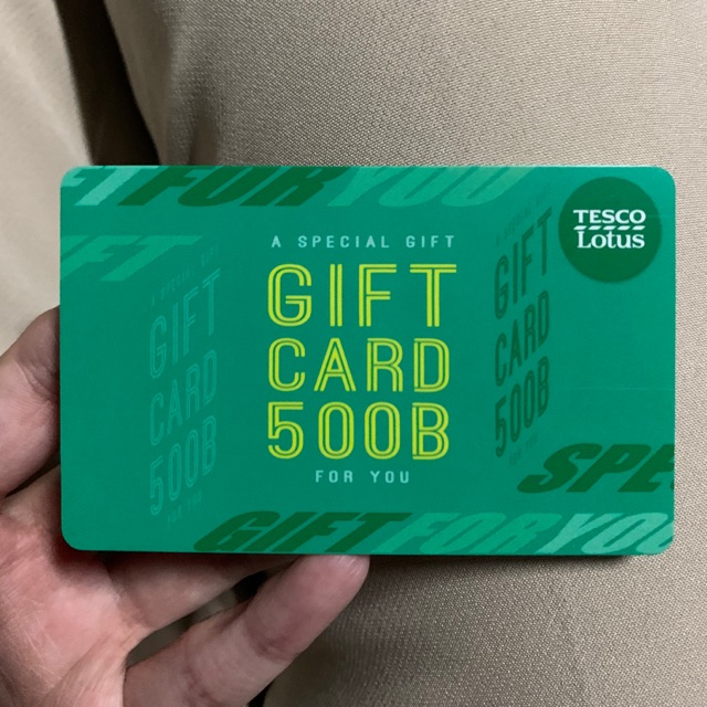 Tesco lotus Gift card 500 baht
