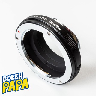 OM-LM เมาท์แปลง อแดปเตอร์ สำหรับ Techart Pro LM-EA7 ( Peipro Lens mount adapter Olympus OM For Leica M ) ( OM LM )