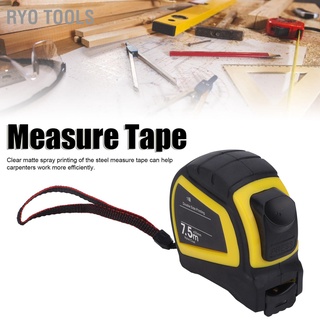 Ryo Tools เทปวัดความแม่นยําสูง 7.5 เมตร X 25 มม. สําหรับงานไม้