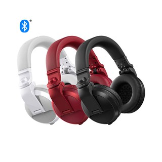 PIONEER HDJ-X5BT หูฟังดีเจ Bluetooth® wireless technology (สีดำ/เเดง/เทา)