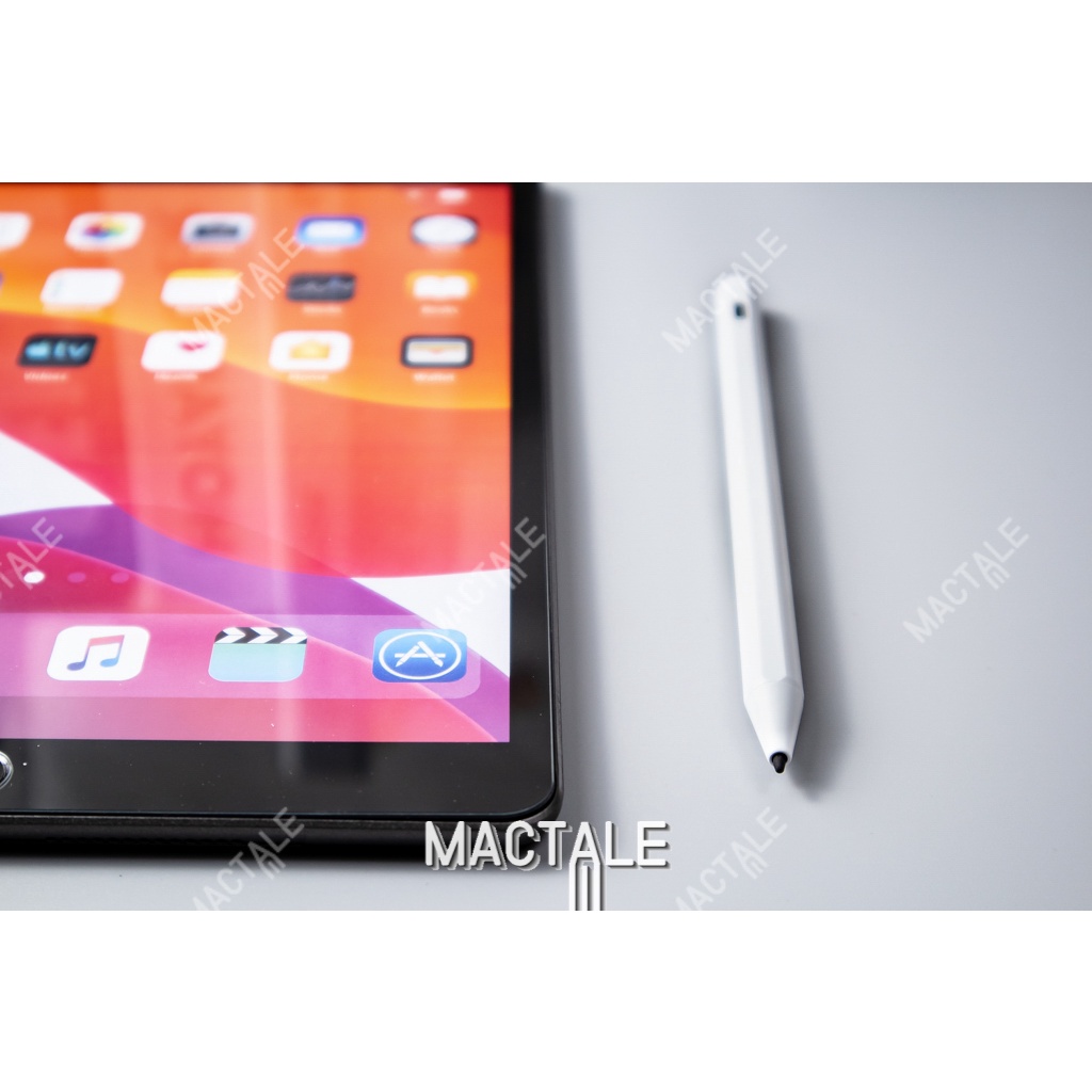 Mactale ปากกาไอแพด Active Stylus pen ios android ปากกาสไตลัส วางมือเขียนได้ iPad Gen 8,7,6 / Mini 5 / Pro 11 ,12.9 T8WQ