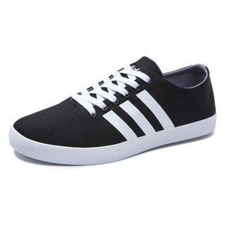 Adidas รองเท้า ผ้าใบ แฟชั่น ADIDAS EASY VULC VS แท้ สี BLACK/WHITE